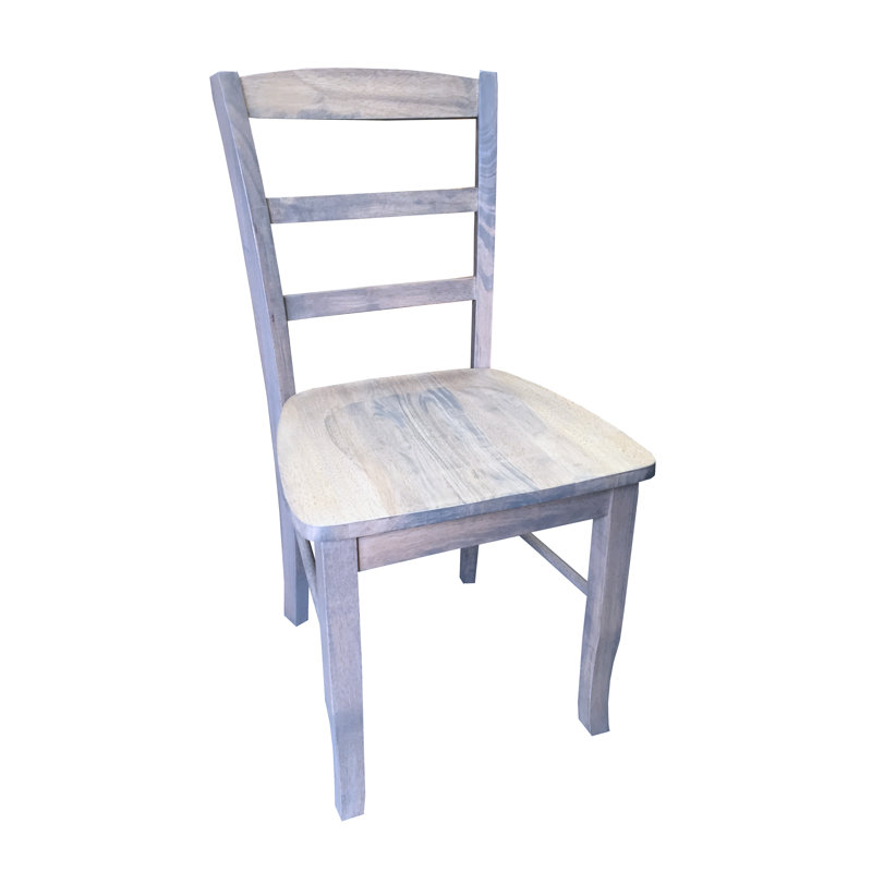 Chaise d'appoint en bois massif Elizabethtown