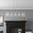 Elutheria 5-Light Adjustable Dimmable Kitchen Island Chandelier with Glass Shades