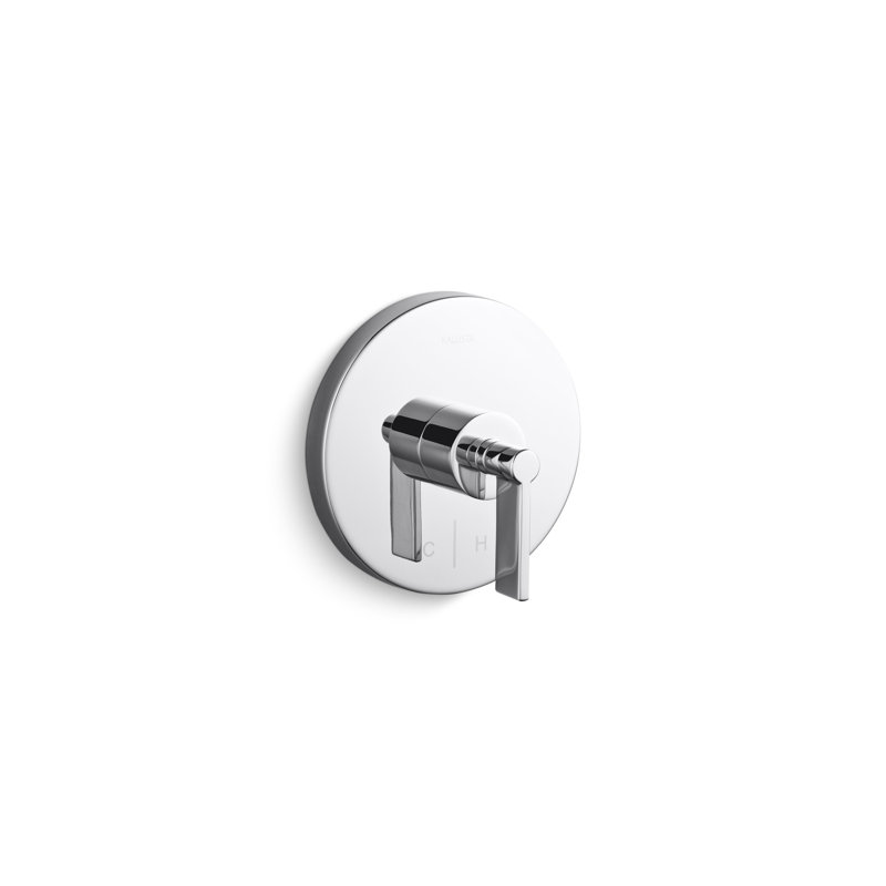 One™ Thermostatic Trim, Lever Handles, Chrome