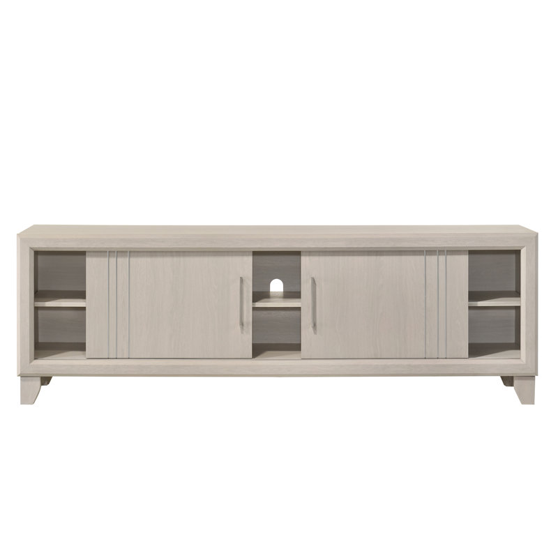 Meuble télé 1 pièce Contemporary, Beige