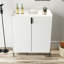 Bar à 2 portes avec rangement réglable, charnières à fermeture douce et dispositif de basculement, vin blanc moderne 12 compartiments, espace, quincaillerie,