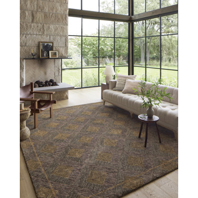Wool Geometric Indoor Rug