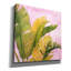  «Pink & Palms 1» par Grace Popp, art mural sur toile, 12 po x 12 po