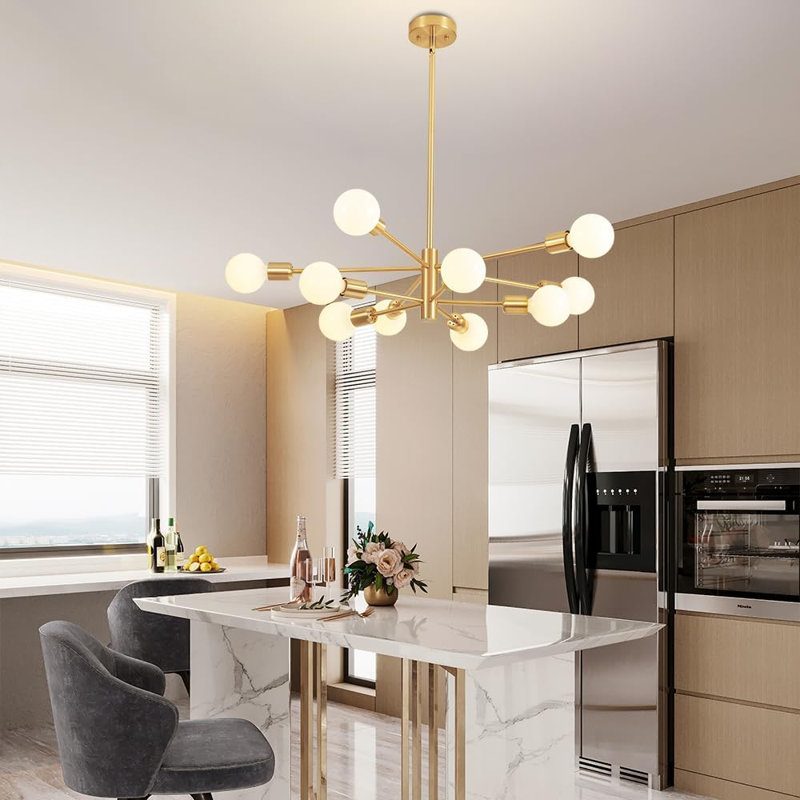 Lorolla 10 - Light LED Sphere Chandelier