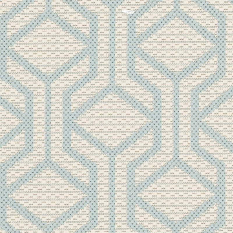 Solal Beige/Aqua Indoor/Outdoor Rug, Rectangle 122 x 170 cm