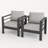 Bellewood 29.5" W Aluminum Patio Club Chairs-1576646953