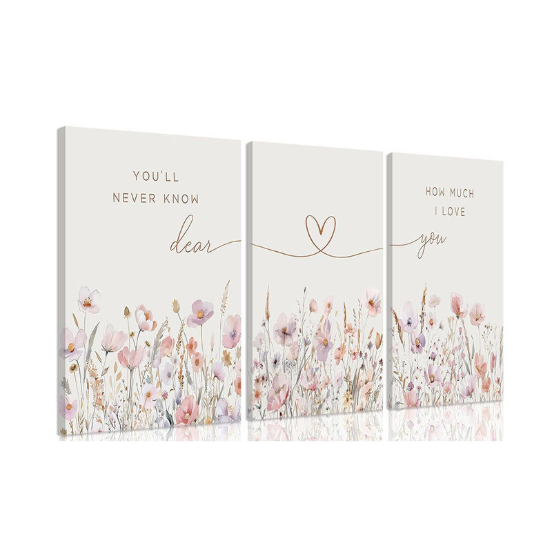 3 Piece Wrapped Canvas Print