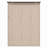 Queen Size Murphy Bed With LED, Beige