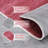 Runner Rugs 2x6 Modern Ombre Hallway Rugs with Non-Slip Backing, Non-Shedding Gradient Color Area Rugs, Machine Washable Contemporary Accent Carpet for Kitchen, Laundry, Hallway, Pink-61782401-61782405