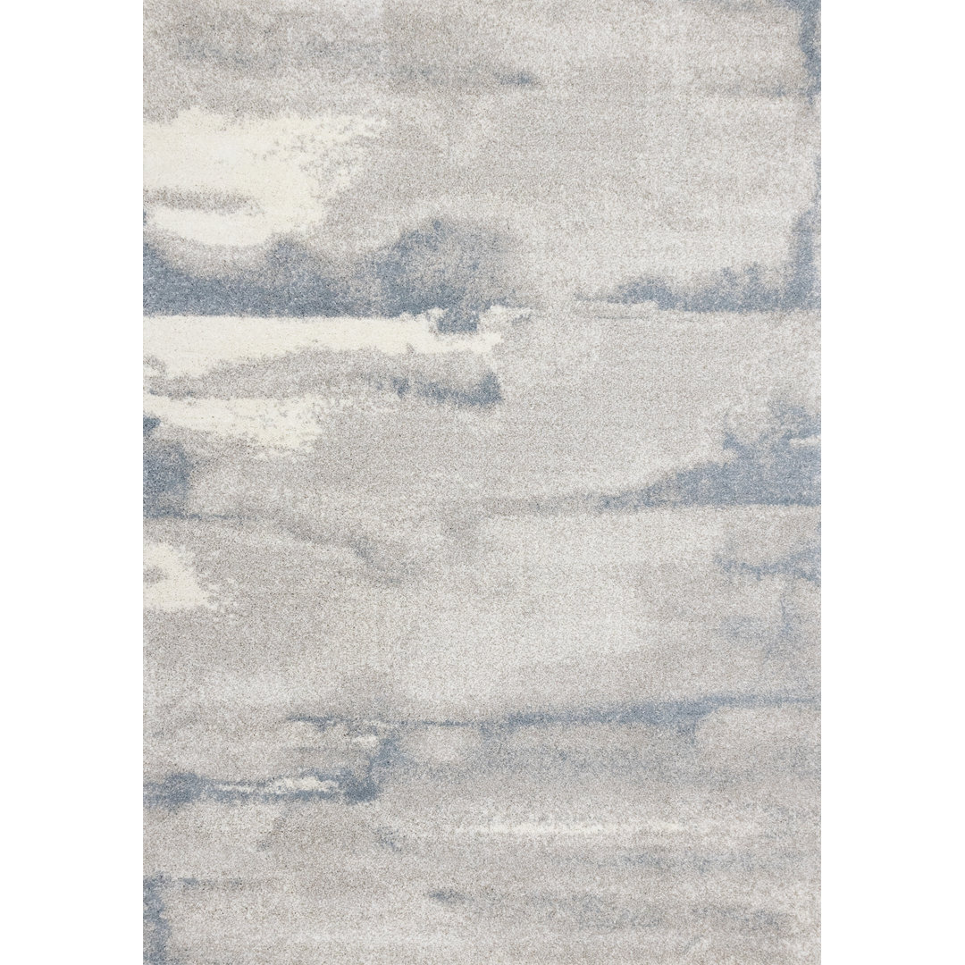 Ahkeelah Abstract Cream Area Rug 17 Stories Rug 