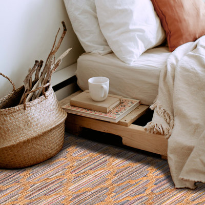 Palas Denizli Tan Kilim 5'3" x 7'5"