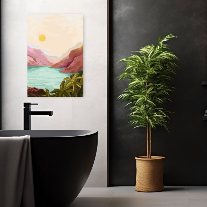 Art contemporain, art côtier, H 24 po x l 16 po