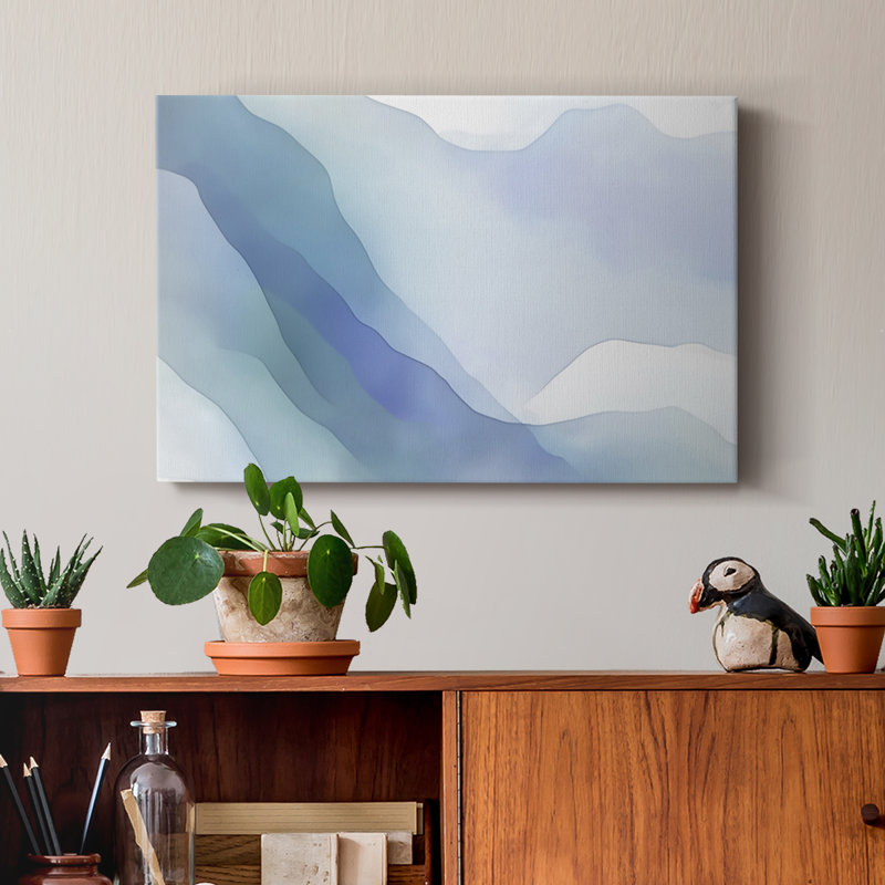 Paysage abstrait, série 14, H 12 po x l 18 po