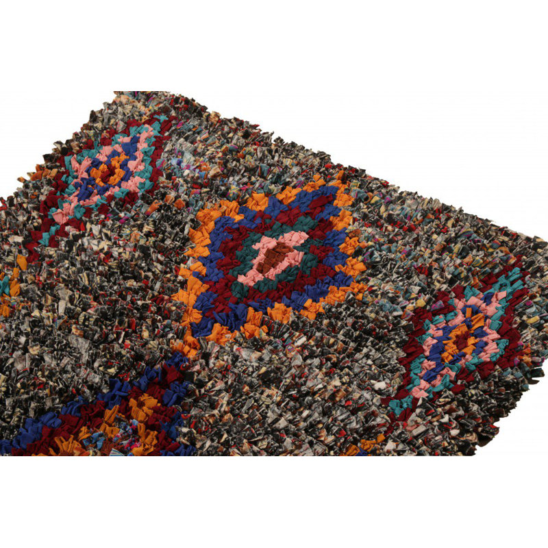 Moroccan One-of-a-Kind Hand Knotted Area Rug, Runner 2'10" x 7'