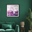 Oliver Gal Michaela Nessim - Through the Lilac Sunrise Floral & Botanical - Luxury Shadowbox Framed Wall Art-774783441