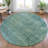 Machine Washable Indoor/Outdoor Xhevrie Teal Rug-112168466