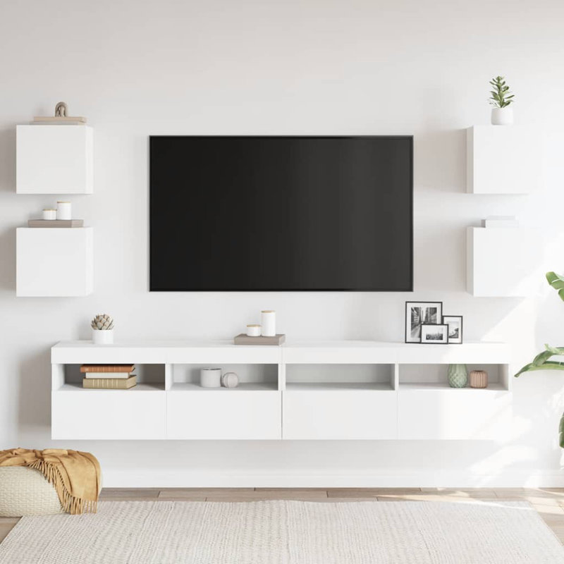 Haberfield TV Stand for TVs up to 24", White