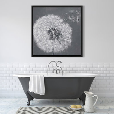 «Blowing Dandelion» sur toile