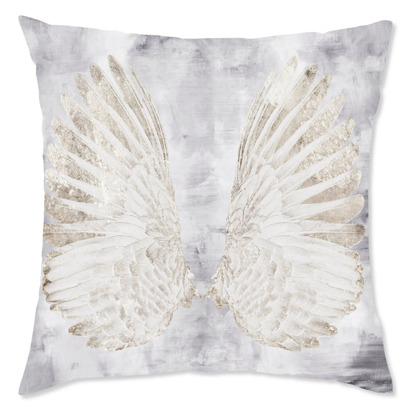 Housse et insert de coussin carré Wings