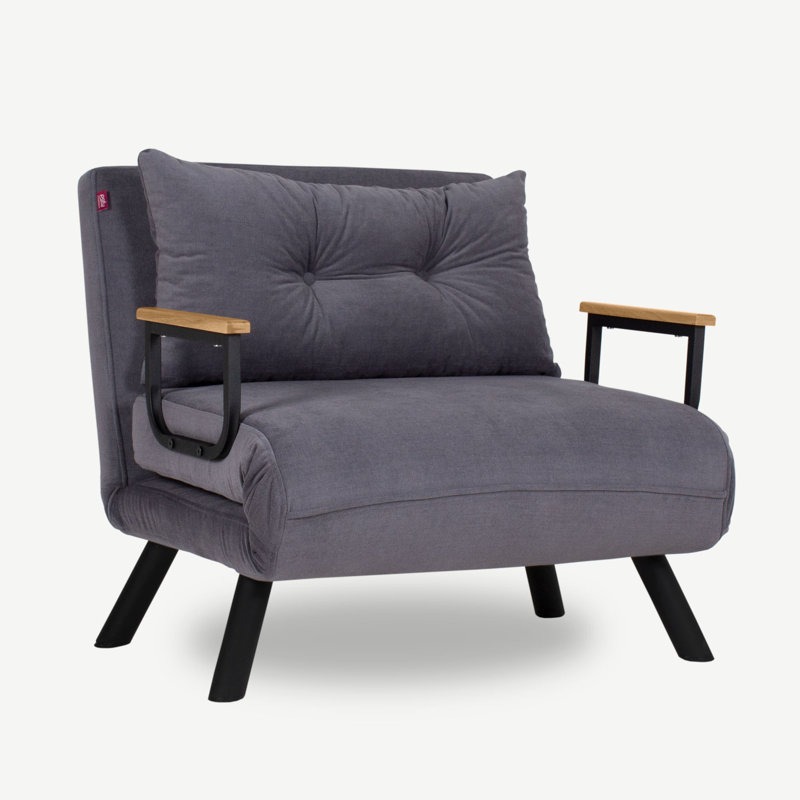 Biggins 1 Seater Sofa Bed, Grey