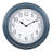 16" Everly Gray Quartz Clock