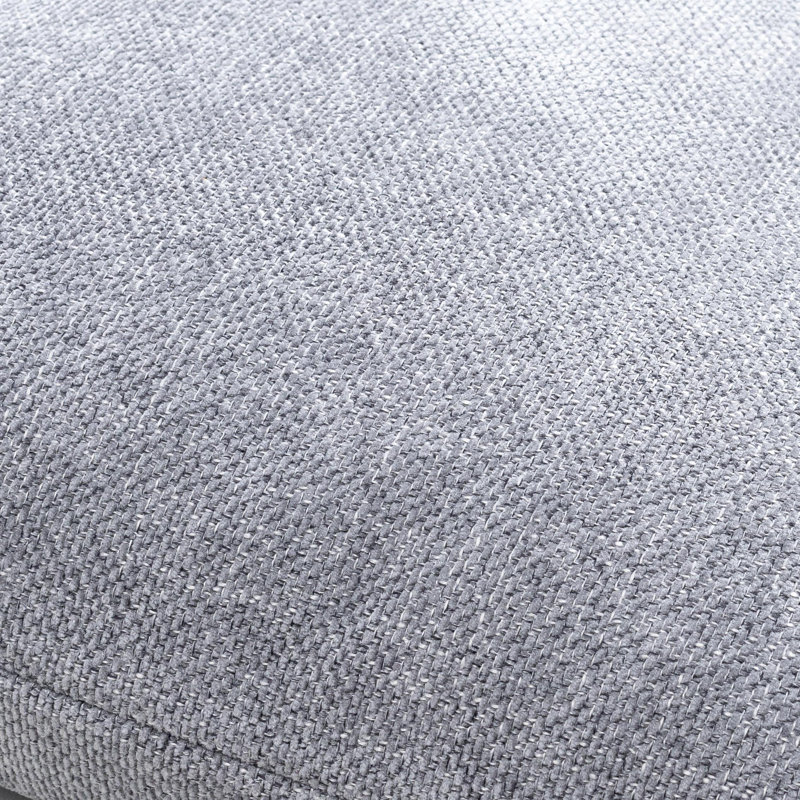 Blue 20" Square Reversible Polyester Throw Pillow
