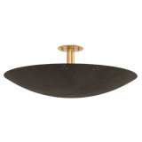 Bern Flush Mount in Vintage Brass