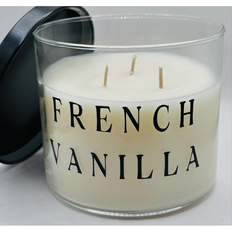 Bougie à la vanille française