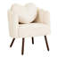  Chaise d'appoint rembourrée Petal-114308438