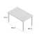 Afrin Wooden Dining Table