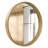 Karrina Accent Wood Round Mirror-1627551968-1627551902