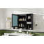 Armoire de toilette murale 42 po 3-en-1, miroir haute définition avec tablette réglable et porte à fermeture en douceur-238893759