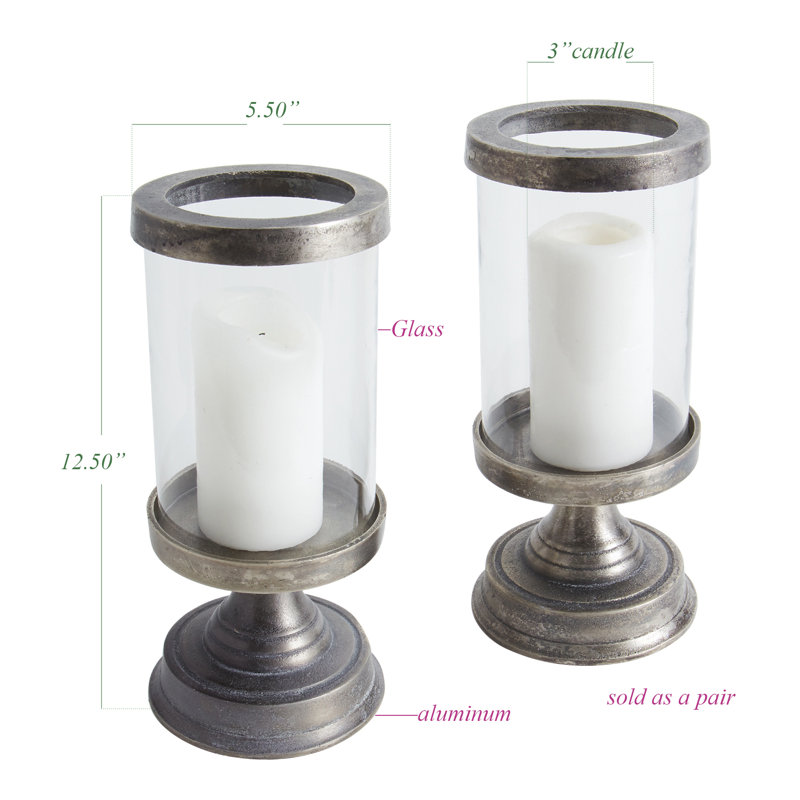 Ensemble de petit porte-ouragan 2 pièces
