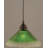 1-Light Cord Mini Pendant In Dark Granite Finish With 10" Amber Marble Glass-32464174-32464185-32464175