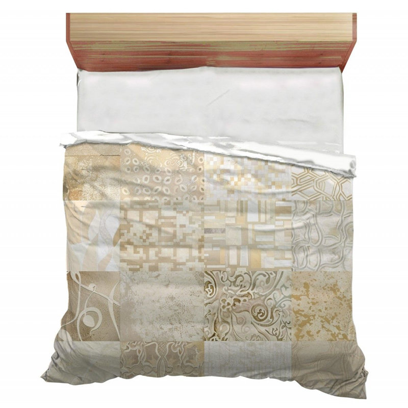 Édredon en microfibre / polyester pelucheux à la mode, Édredon grand