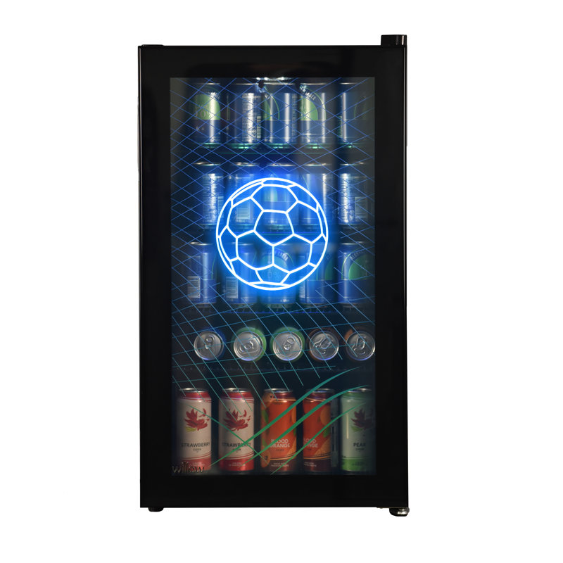 Willow 98L Under Counter Beverage Cooler Football Edition