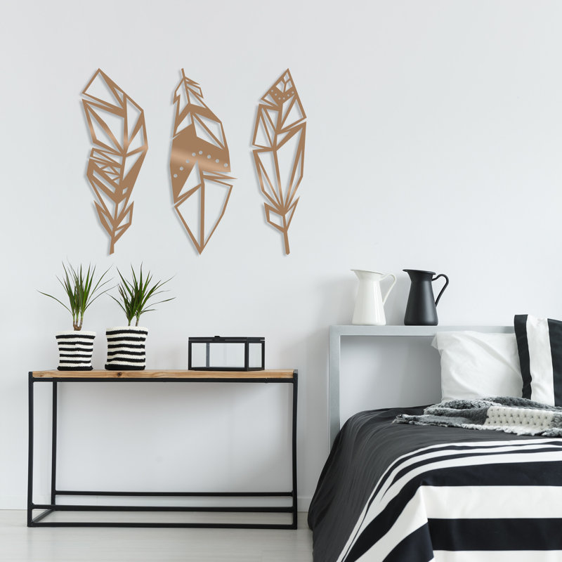 Wall Decor on Metal, Copper