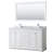 Avery 60'' Double Bathroom Vanity with Marble Top-41604504-80214056