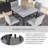5-Piece Counter Height Dining Set