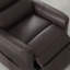 Fauteuil relevable en similicuir brun foncé Bentley-2046171268