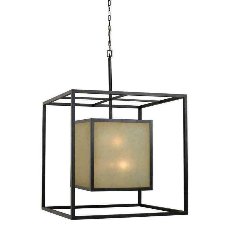 Luminaire suspendu en bronze vieilli 12 lumières 17 Stild Hilden