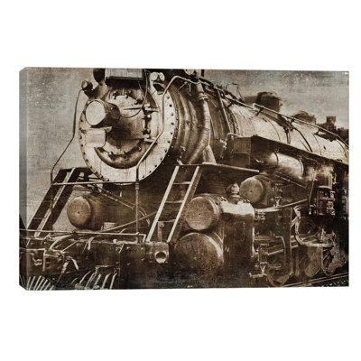 Locomotive 1 Piece Wall Art on Canvas