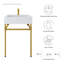 Meuble-lavabo mural en acrylique 24 po Redsey par Modway-2095556567
