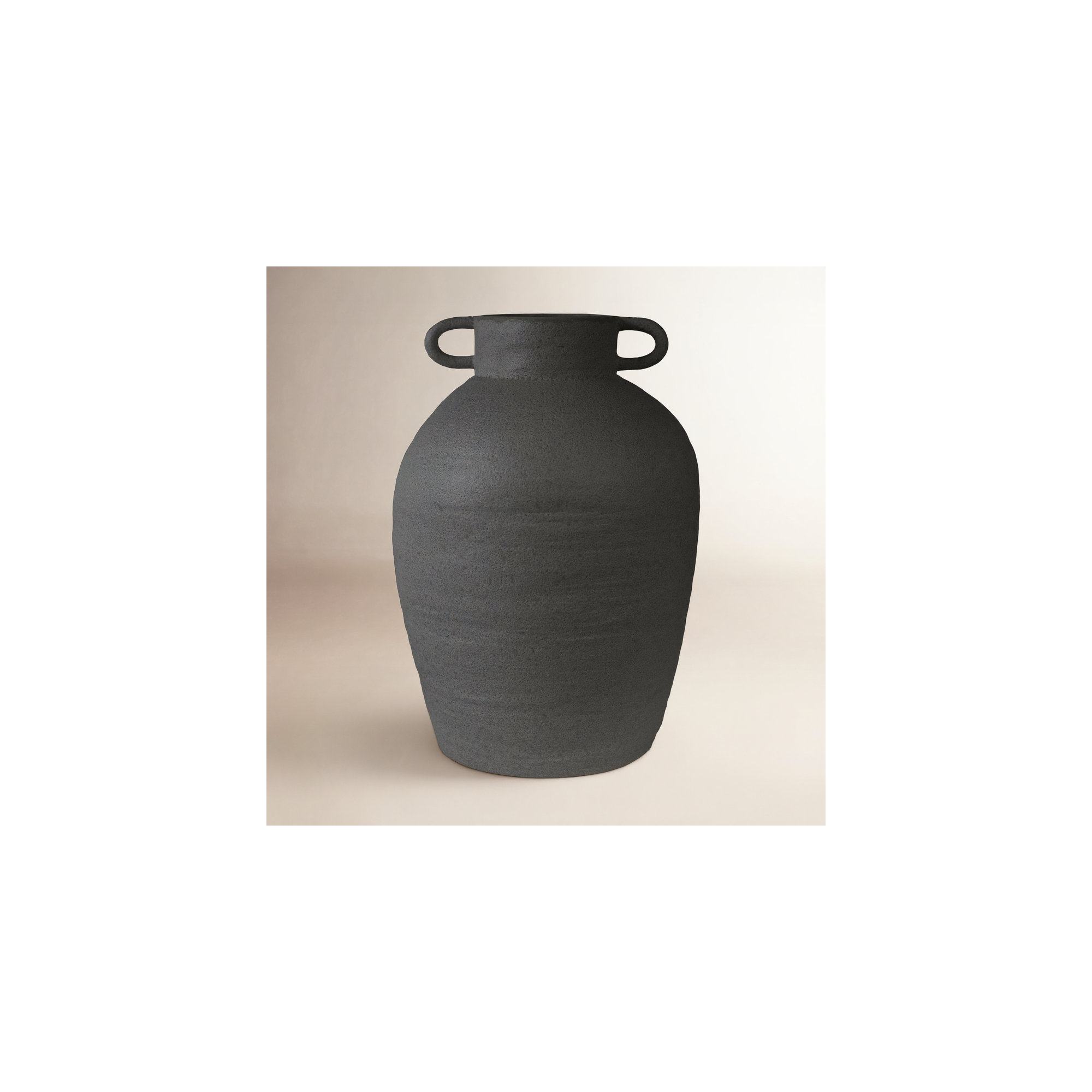  Ceramic Table Vase, Black