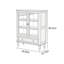 Vintage Glass High Rise Accent Cabinet