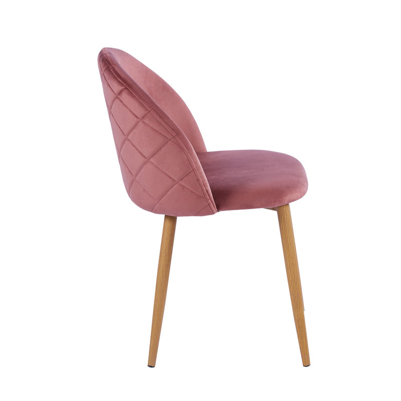 Kerstetter Upholstered Dining Chair, Pink