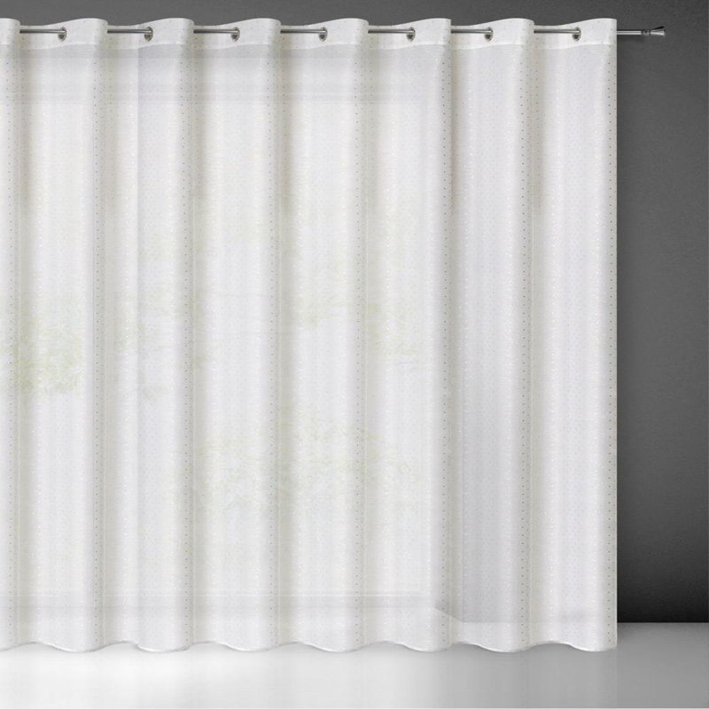 Sibel Eyelet Room Darkening Curtains, White