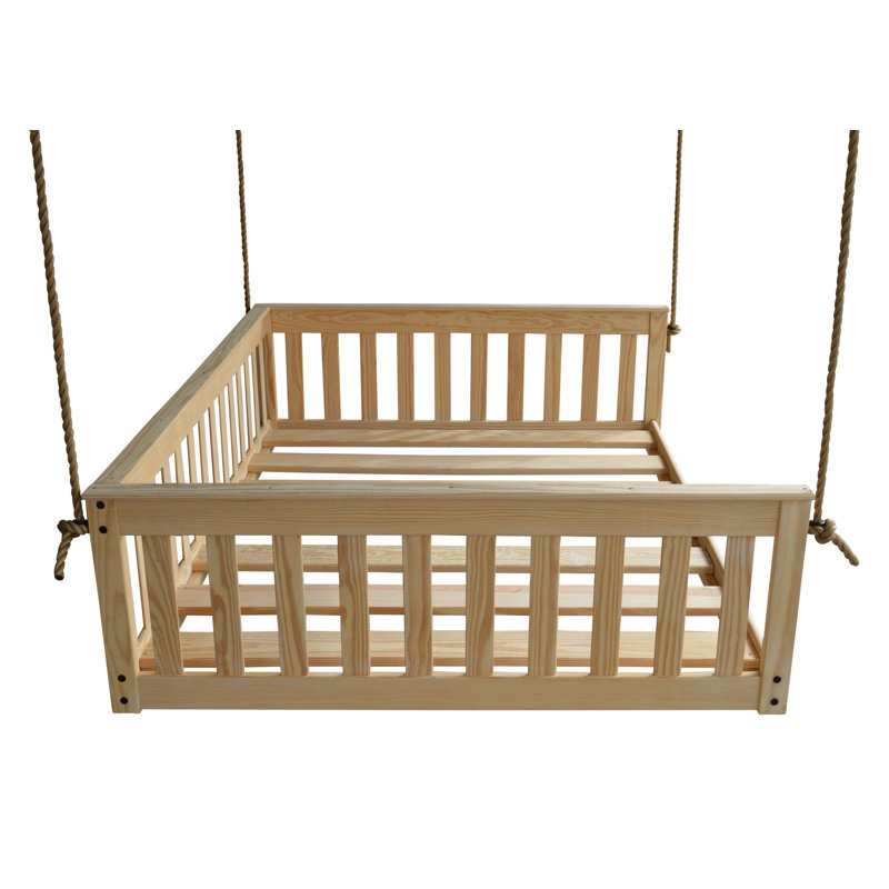 Carol Solid Wood Daybed, Unfinished, Full