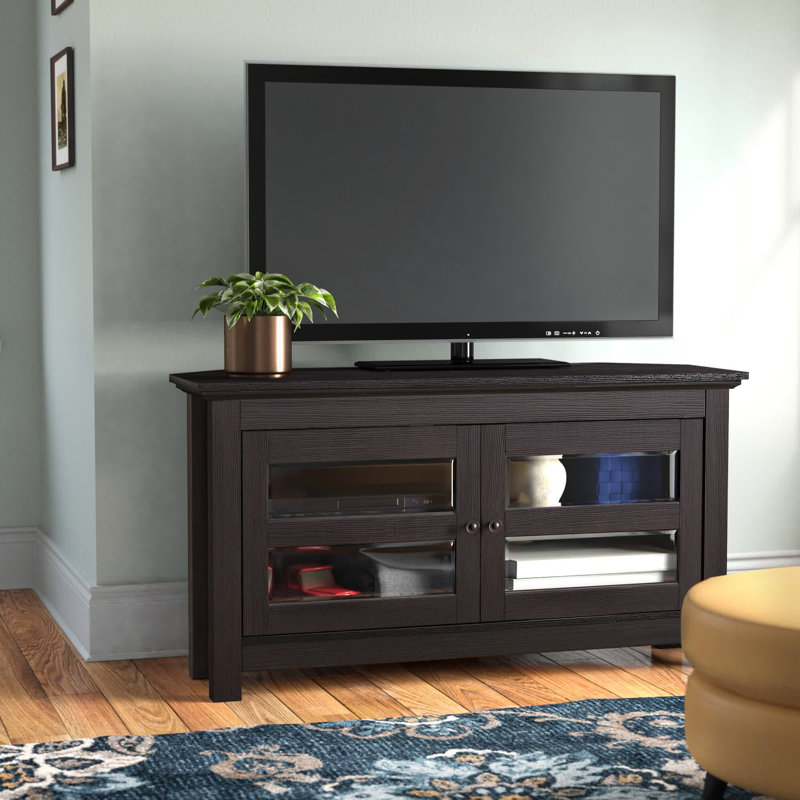 Ralana 44" Corner TV Stand for TVs up to 50", Espresso