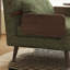 Coussin convertible 29,13 po en polyester vert-129855324